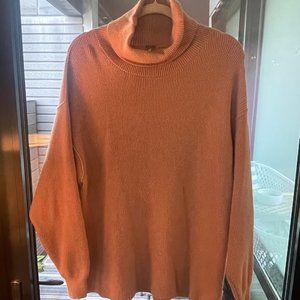 Free People Softly Structured Knit Tunic, Mauve, X-Small